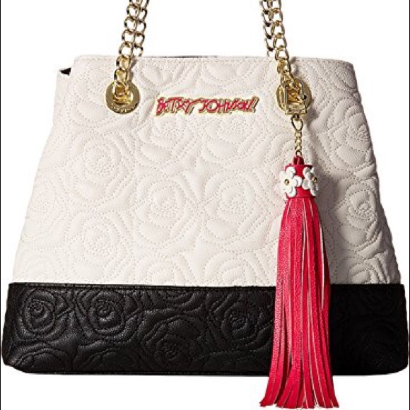 Betsey Johnson Handbags - ‼️WEEKEND SALE‼️NWT Betsey Johnson rose purse